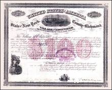 Staten Island, New York 1870 - Scarce