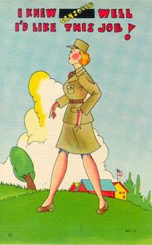 W.A.C. Postcard