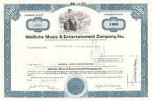 Wallichs Music & Entertainment Company, Inc. - Famous Hollywood Landmark Wallich's Music City