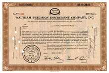 Waltham Precision Instrument Company, Inc.
