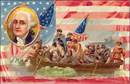 Washington Crossing the Delaware Post Card 1910