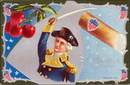 Washington his Bravery Post Card