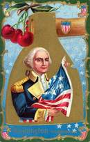 Washington His Patriotism Postcard