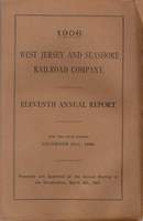 West Jersey and Seashore Railroad Company Eleventh Annual Report
