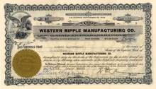 Western Nipple Manufacturing Company - California 1925