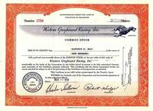 Western Greyhound Racing Inc. - Dog Racing 1950's - Who let the Dogs Out?