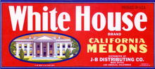White House Brand Crate Label - Image of White House