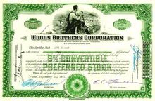 Woods Brothers Corporation 1930s Dam Vignette