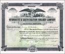 Wyandotte & South-Eastern Railway Company 1903 RARE