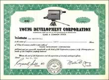 Young Development Corporation 1961 - Early Television Camera Vignette