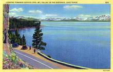 Zephyr Cove, Lake Tahoe Postcard