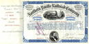 Northern Pacific Railroad Company Stock Certificate - 1876 signed by Jay Cooke