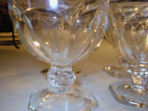 Four Signed Heisey Puritan Sherberts