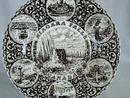 Wood & Sons Ironstone Niagara Falls Plate