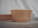 Set of Fire King Peach Lustre/Copper Tint
