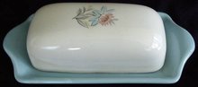 Fairlane Pattern Covered Butter - Totally Retro!