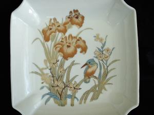 Pretty Japanese Square Bowl