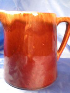 Nice Brown Drip/Mirror Brown Milk Pitcher
