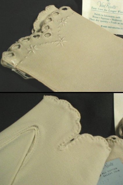 Vintage Unused Van Raalte Gloves