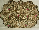 Lacquer or Paper Mache Chintz Bowl