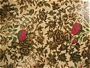 Lacquer or Paper Mache Chintz Bowl