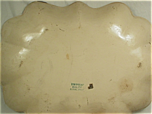 Lacquer or Paper Mache Chintz Bowl