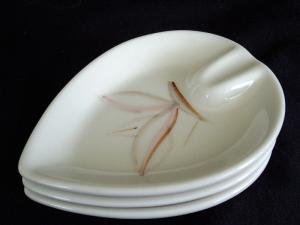 Three California Pottery Stacking Ashtrays