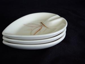 Three California Pottery Stacking Ashtrays