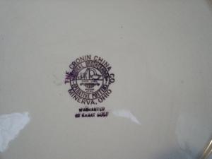 National Brotherhood Cronin Pottery Platter