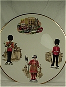 1975 Piccadilly Circus Plate * Royal Falcon Ware