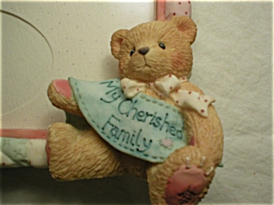 Adorable 1994 Cherished Teddies Picture Frame