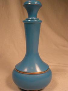 Nice Blue Avon Perfume or Lotion Bottle