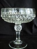 Indiana Glass Diamond Point Comote