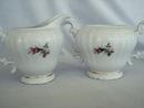 Royal Rose Sugar and Creamer