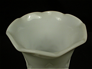 Nice Hazel Atlas Milk Glass Vase