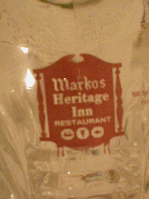 Anchor Hocking Pineapple Restaurant Syrup Pitcher