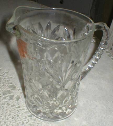 Anchor Hocking Pineapple Restaurant Syrup Pitcher