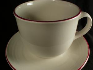 Pfaltzgraff Large Cappuccino Cup and Saucer