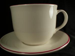 Pfaltzgraff Large Cappuccino Cup and Saucer