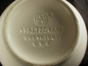 Pfaltzgraff Large Cappuccino Cup and Saucer