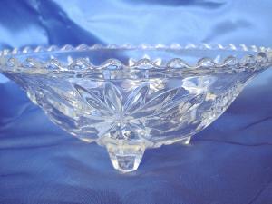 Early American Prescut Three Toed Bowl