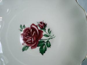 J&G Meakin Rose Saucer