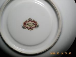 Two Sango China Saucers