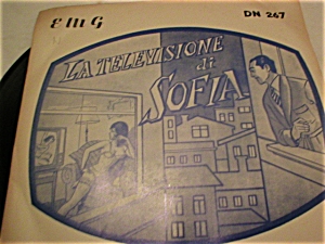 EMG Label 1960's Italian 45 Record
