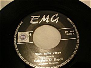 EMG Label 1960's Italian 45 Record