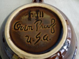 Hull Pottery Handled Soup Bowl