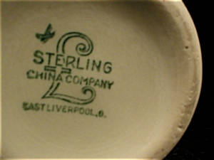 Sterling China Company Black Line Restaurant Coffee Cup