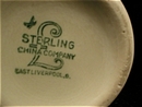 Sterling China Company Black Line Restaurant Coffee Cup