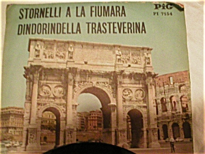 PIG Record Label Italian 45