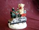 Teddy Bear on a Train